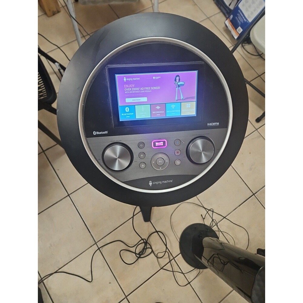 Singing Machine Premium Wi-Fi ISM1090 7'' Touchscreen Karaoke System